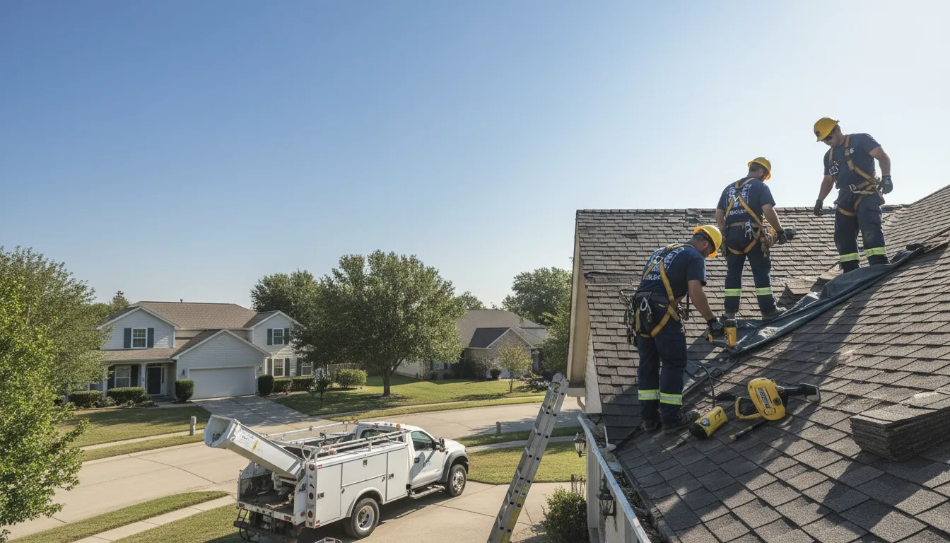 Wind Damage Roof Repair in Elko New Market, MN